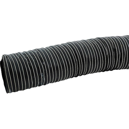 Vortex 4 in. x 10 ft. Brake Duct Hose - Black, 300 deg VO3074500